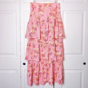 Floral Layered Skirt